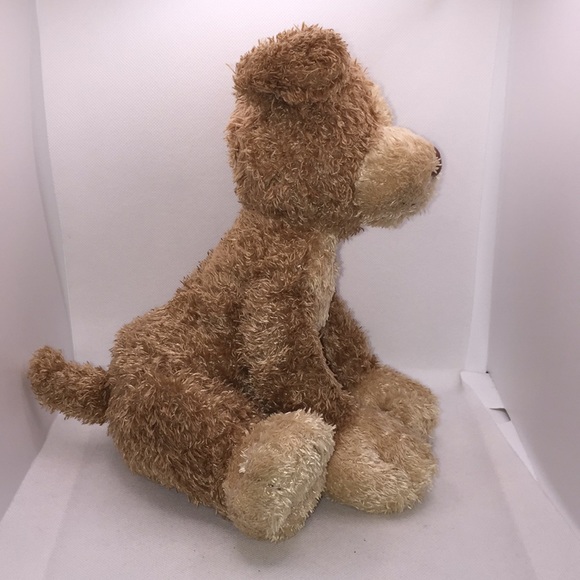 Gund Cocoa Holiday Dog Plush Stuffed Animal Puppy Brown Beige - Picture 5 of 12